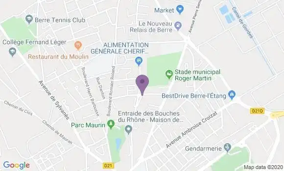 Localisation Laboudie Jean Pierre