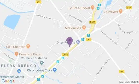 Localisation Van Den Dorpe Laurent
