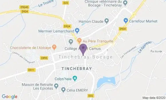 Localisation Chalaux Thierry