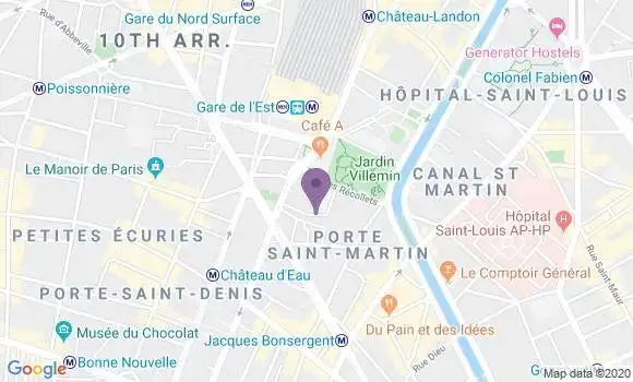 Localisation Verstrepen Philippe