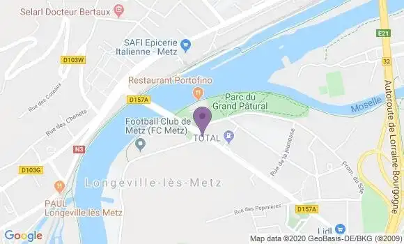 Localisation Deschanels Bruno