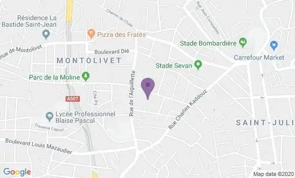 Localisation Pinelli Laurence