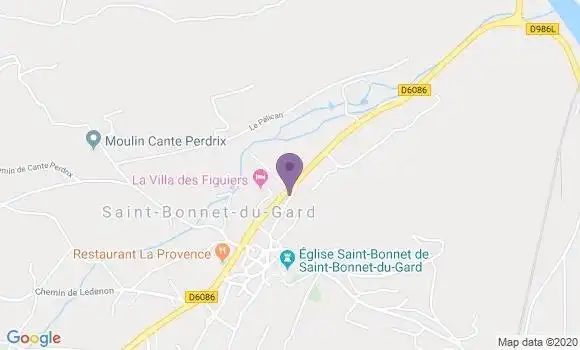 Localisation Bergougnoux Nicolas