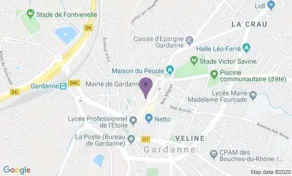 Localisation Desiles Bernard