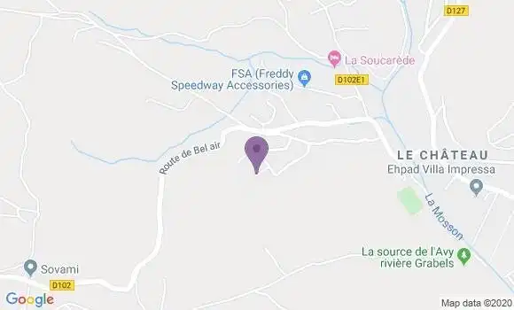Localisation Bridon Christine