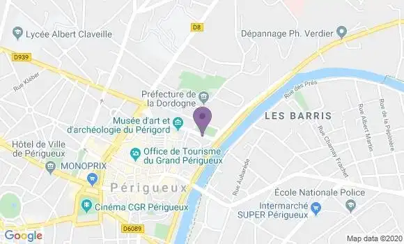 Localisation Bourdy Isabelle