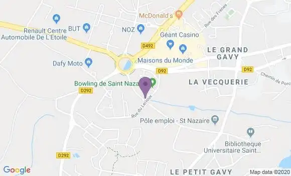Localisation Poutier Anthony