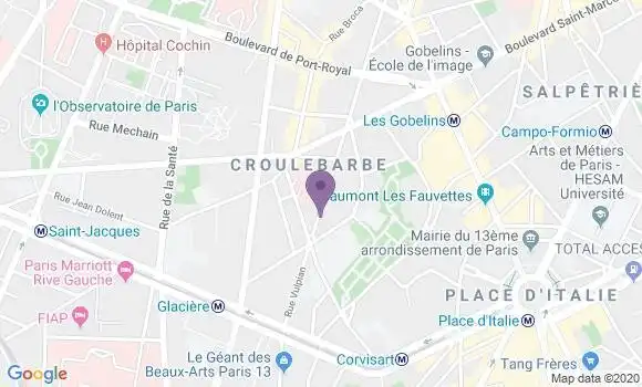 Localisation Metailie Jacques