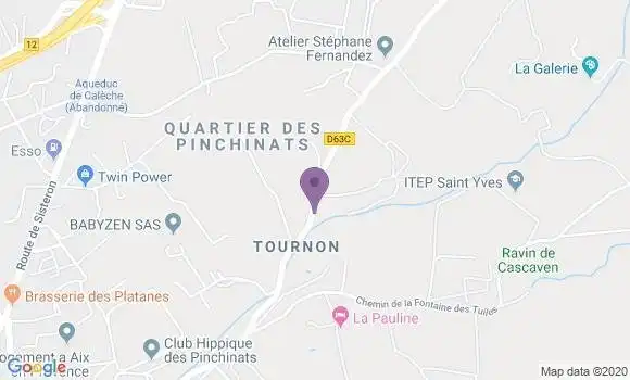 Localisation Leddet Laurence
