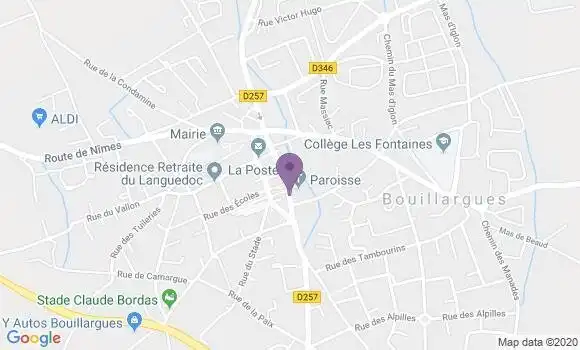 Localisation Bernard Jean Christophe
