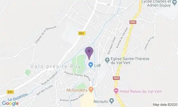 Localisation Blanchon Jacques