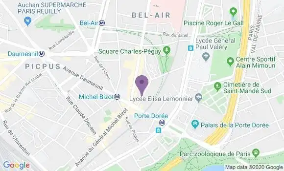 Localisation Bethgnies Jean Bernard