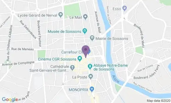 Localisation Tarisien Jean Jacques