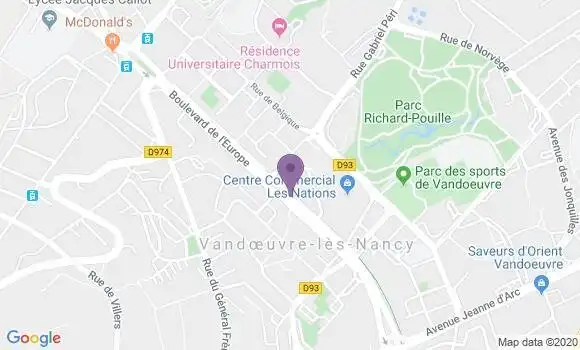 Localisation Henry Laurence
