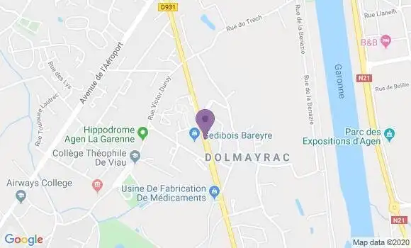 Localisation Broggini Guillaume