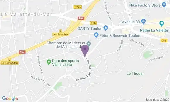 Localisation Buttaud Michel
