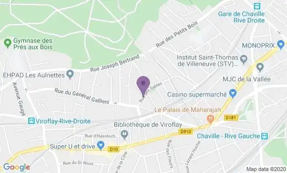 Localisation Andreassian Alexandre