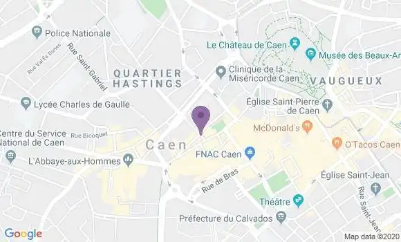 Localisation Bernard Marie Pierre