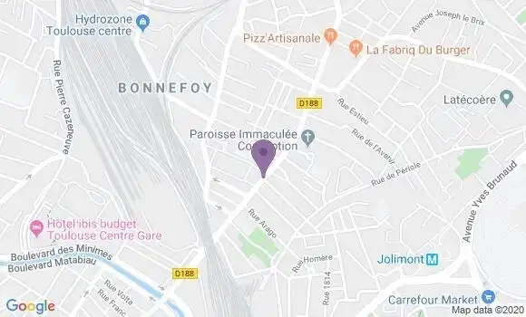 Localisation Pamies Lacuve Hélène