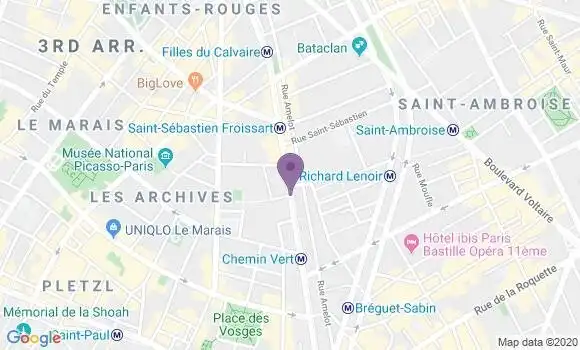 Localisation Maitino Ippoliti Hilda