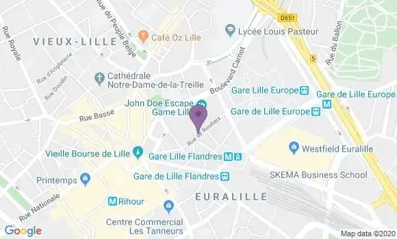 Localisation Dumetz Etienne