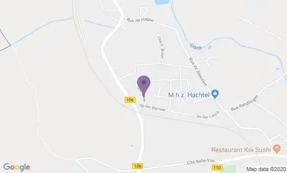 Localisation Kloutz Danielle