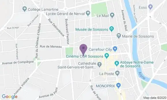 Localisation Besrest Evelyne