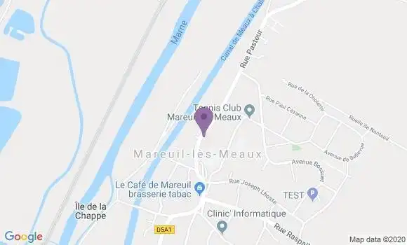 Localisation Cordier Brigitte