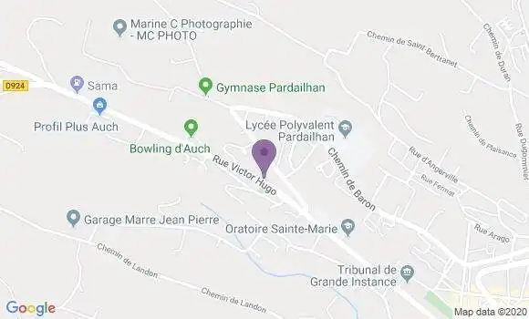 Localisation Brun Laurent