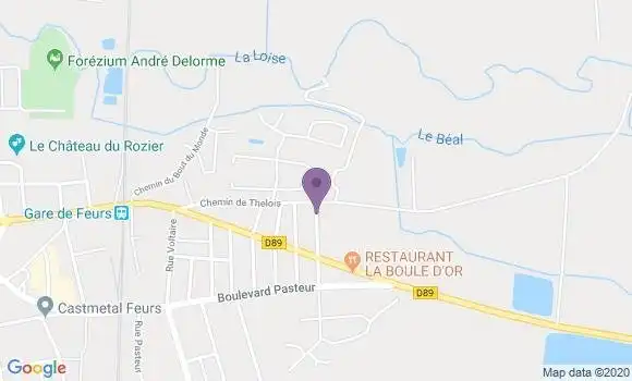 Localisation Labrosse Sylvie