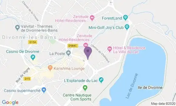Localisation Tireford Nicolas