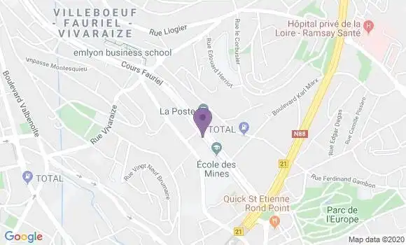 Localisation Nebouy Elisabeth