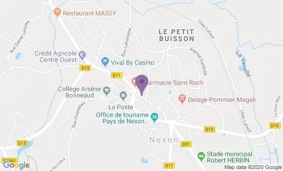 Localisation Furelau Thierry