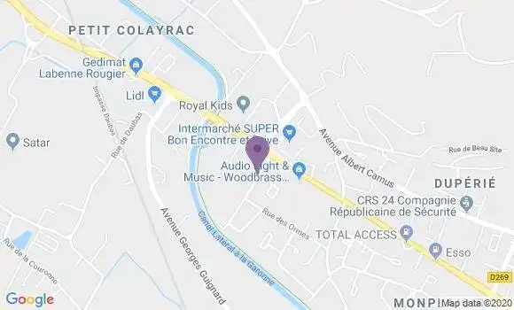 Localisation Cohen Bertrand