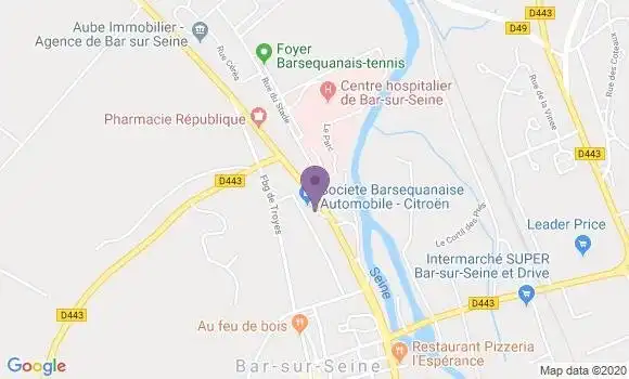 Localisation Dethou Murielle