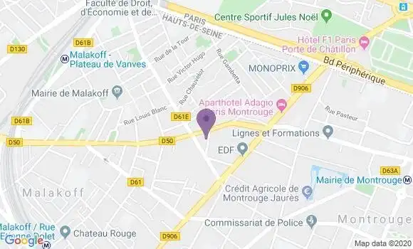 Localisation Arsene Henry Pascal