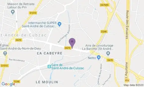 Localisation Lebleu Batailley François