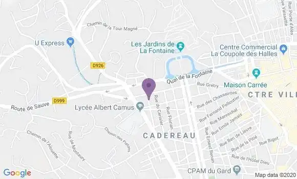 Localisation Dony Robert