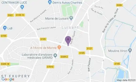 Localisation Antoine Claire