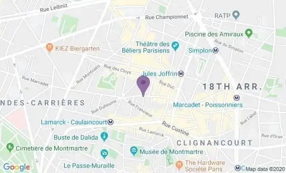 Localisation Tessier Anne