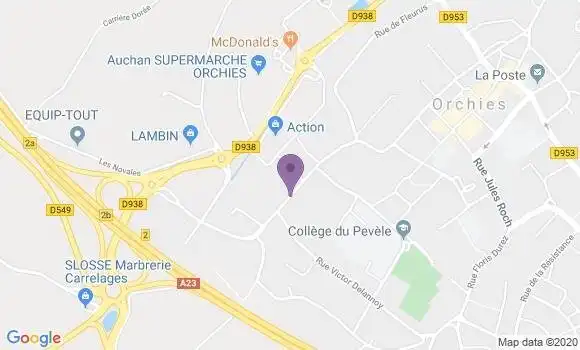 Localisation Godefroid Florence