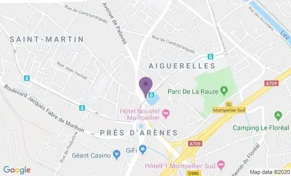 Localisation Laget Jean Baptiste