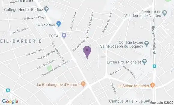 Localisation Michaud de Perier Tugdual