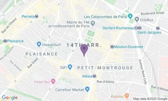 Localisation Bouriez Sophie