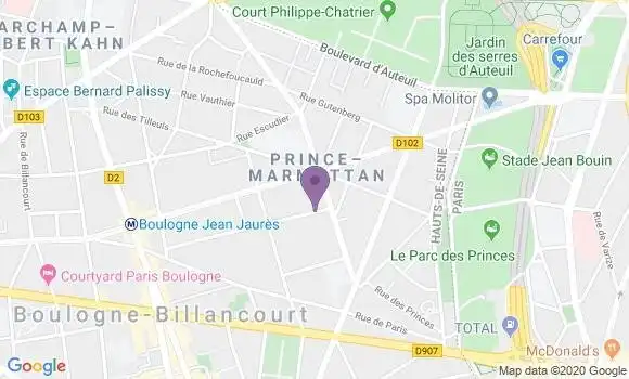 Localisation Jeandel Jean François