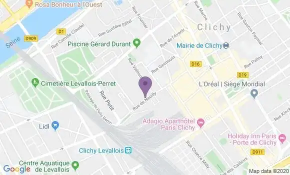 Localisation Lebegue Bruno