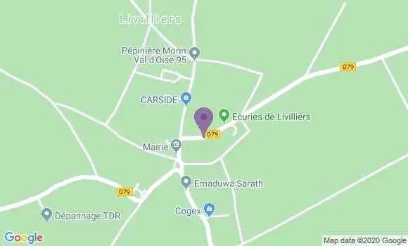 Localisation Meurant Philippe