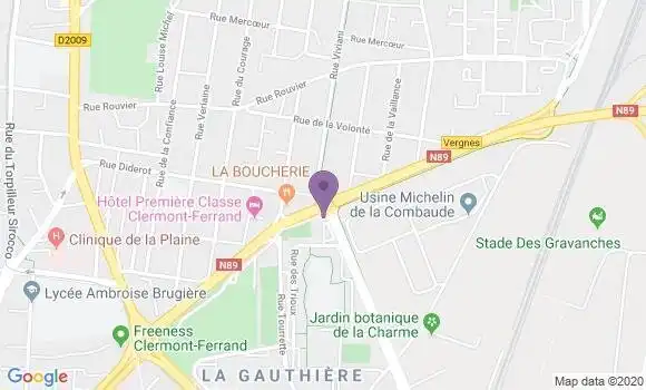 Localisation Dumas Eric