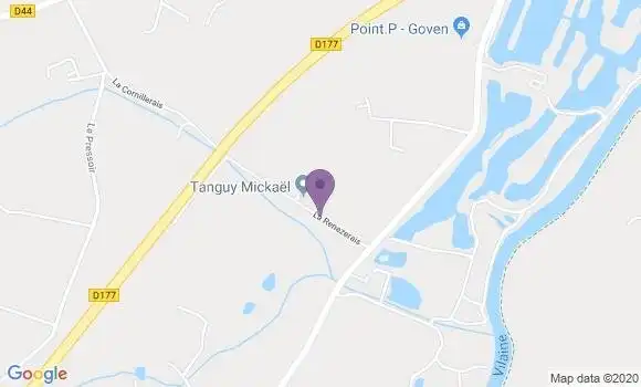 Localisation Tanguy Mickaël