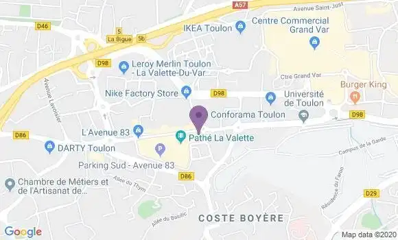 Localisation Bonnet Gérard